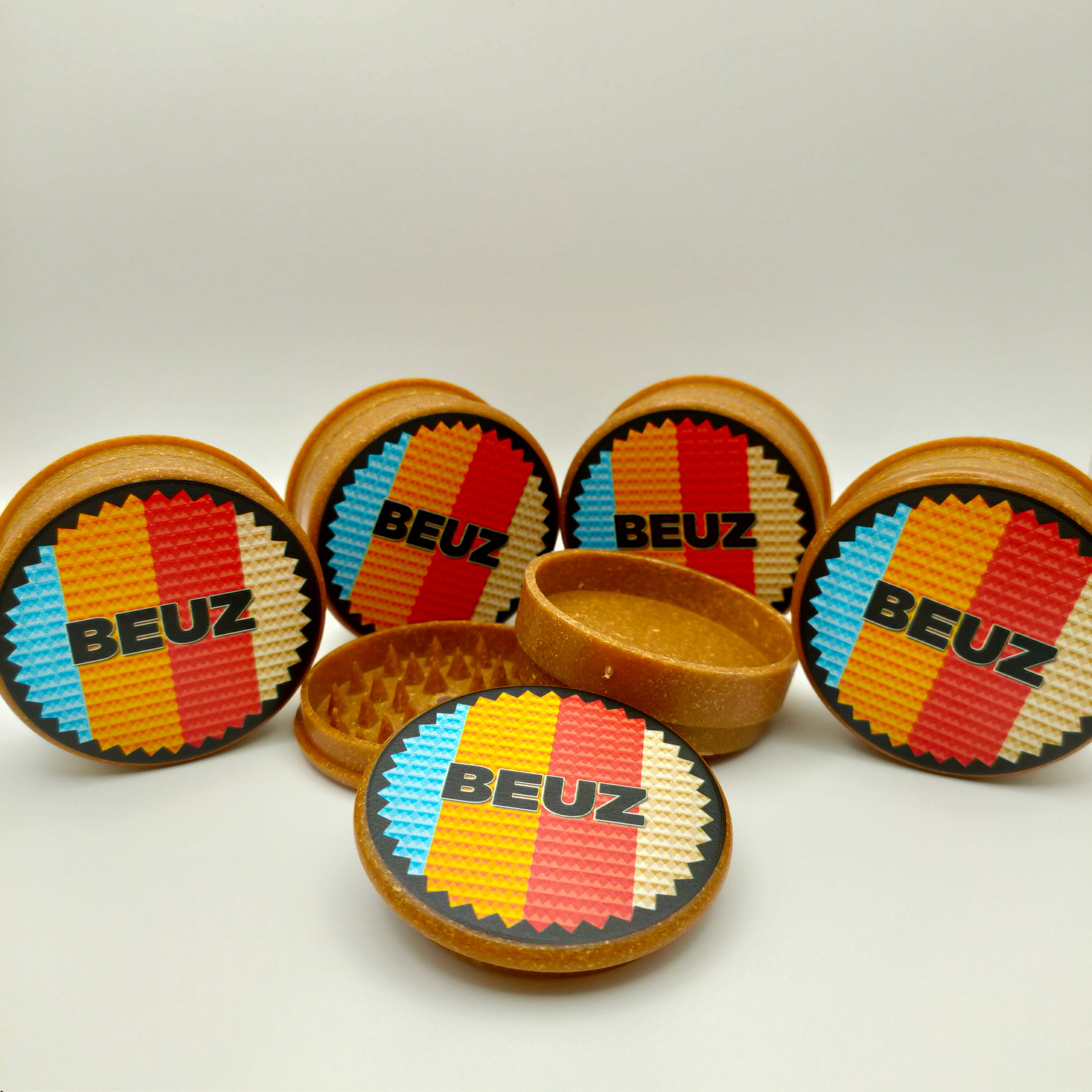 Grinder 3 parties Beuz biodégradable