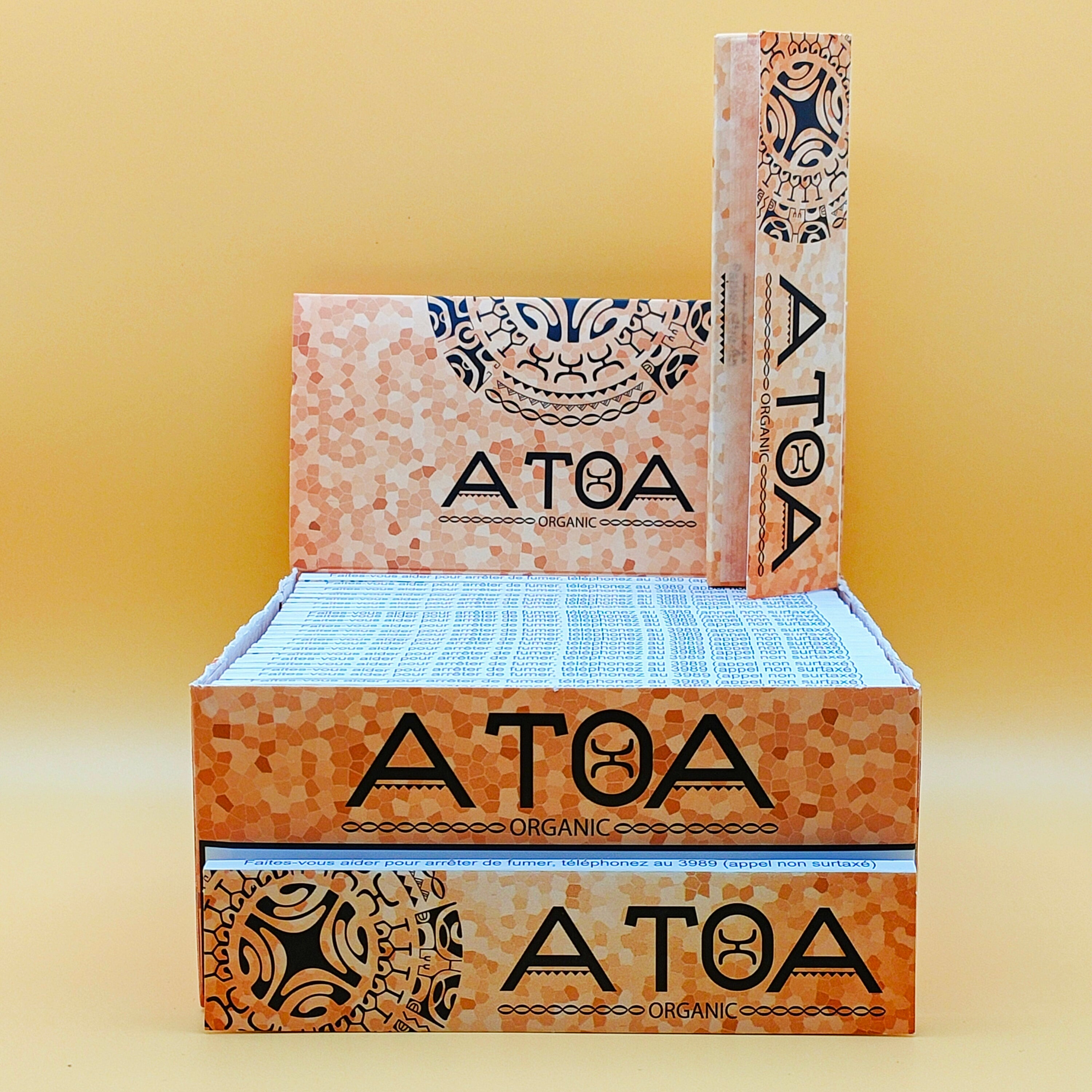 Feuilles à rouler ATOA slim organic