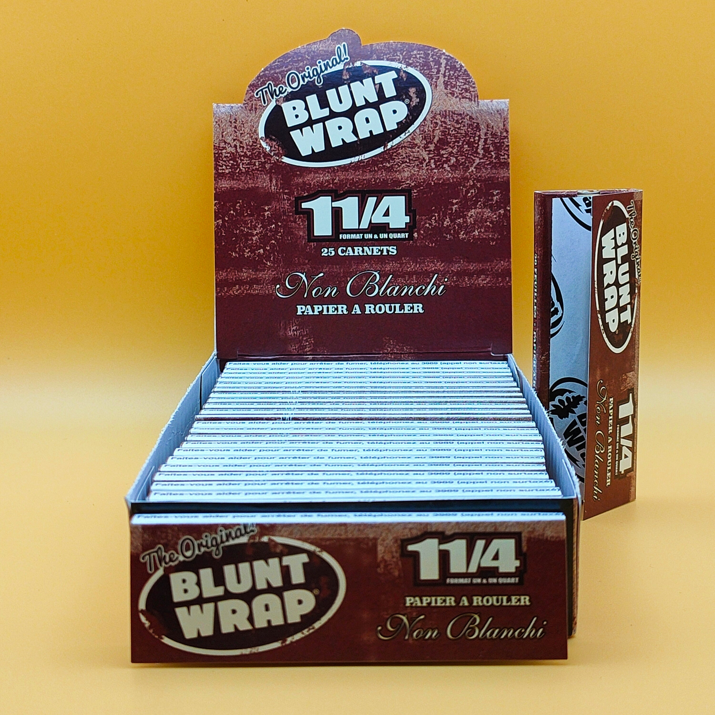 Feuille à rouler Bluntwarp 1 1/4 non blanchi